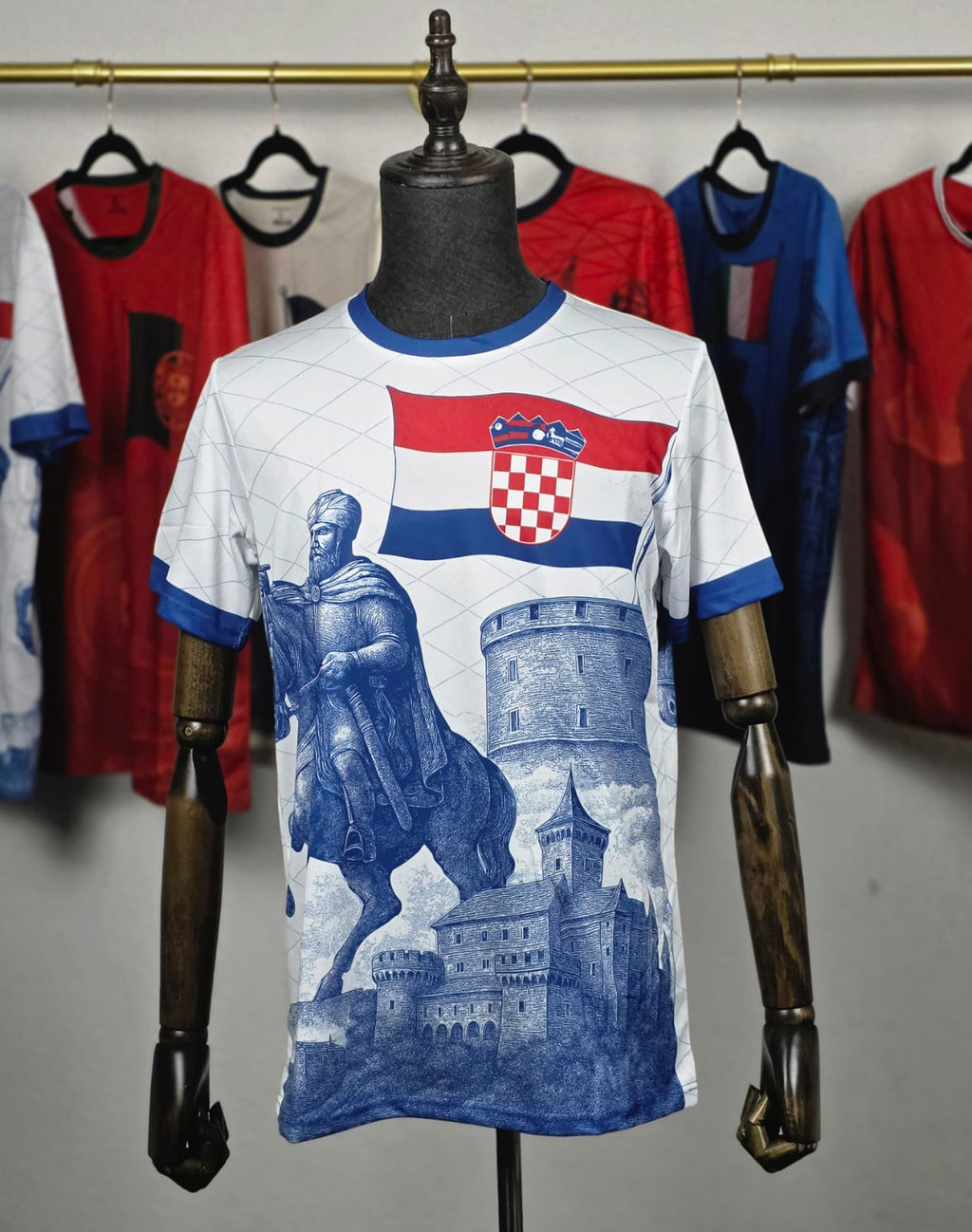 National Soul T-Shirt - Croatia Graphic Style