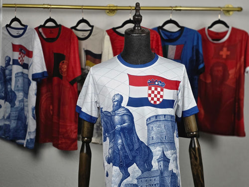 National Soul T-Shirt - Croatia Graphic Style