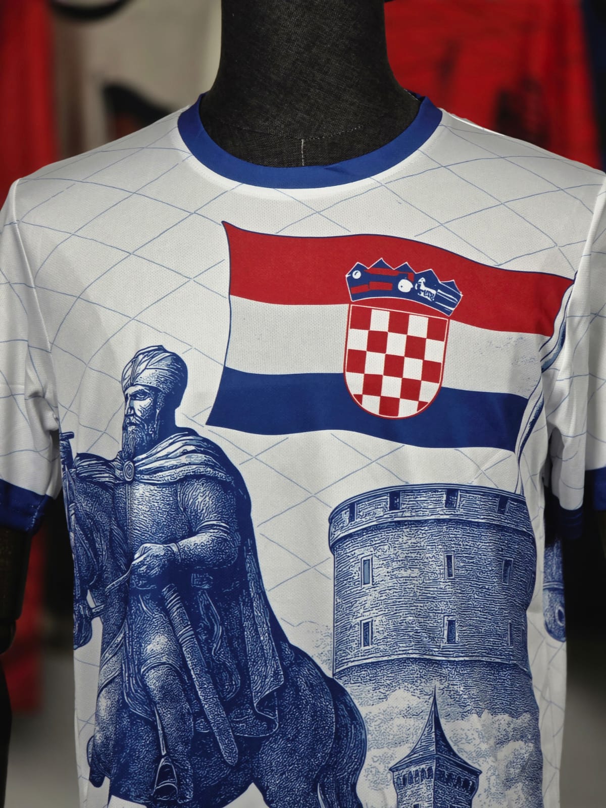 National Soul T-Shirt - Croatia Graphic Style
