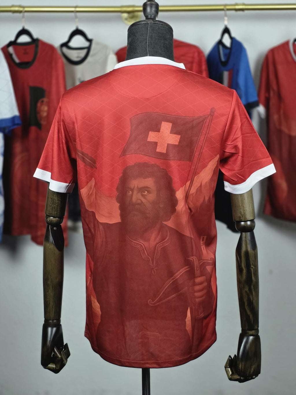 National Soul T-Shirt - Switzerland Graphic Style