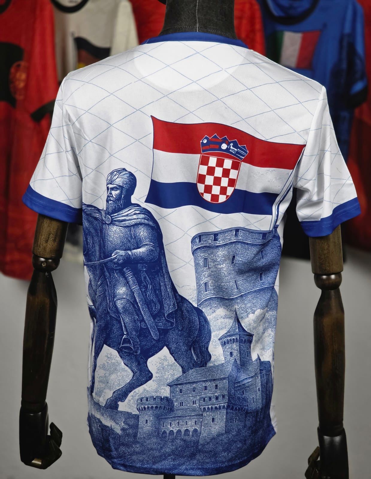 National Soul T-Shirt - Croatia Graphic Style