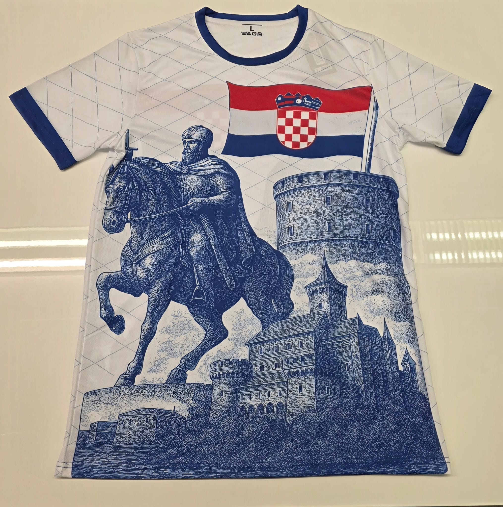 National Soul T-Shirt - Croatia Graphic Style